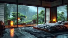 🌙 Dormez en 5 Minutes _ Piano Doux et Pluie Apaisante pour Sommeil Profond