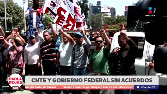 CNTE prepara movilización masiva en la CDMX | De Pisa y Corre con Paola Rojas