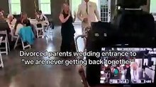 pais divorciados viralizam ao entrar no casamento da filha ao som de taylor swift