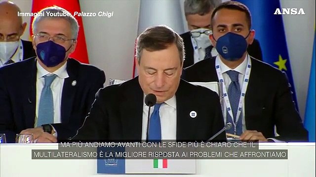Draghi apre il G20: Il multilateralismo e' l'unica risposta possibile