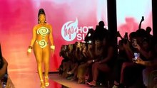 Watch Megan Thee Stallion Slay the Catwalk in Her Own Design