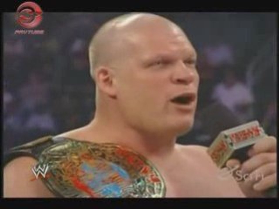 Ecw 6.17.08 Kane & Big show confrontation