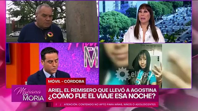 Tras el hallazgo del cuerpo de Agostina Vega, el remisero hizo una desgarradora confesión en lo de Moria