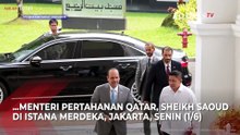 Pertemuan Prabowo dengan Wakil PM Sekaligus Menhan Qatar Sheikh Saoud di Istana, Bahas Apa?