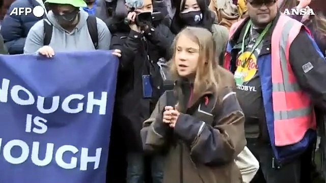 Cop26, Greta Thunberg: Basta con i bla bla bla