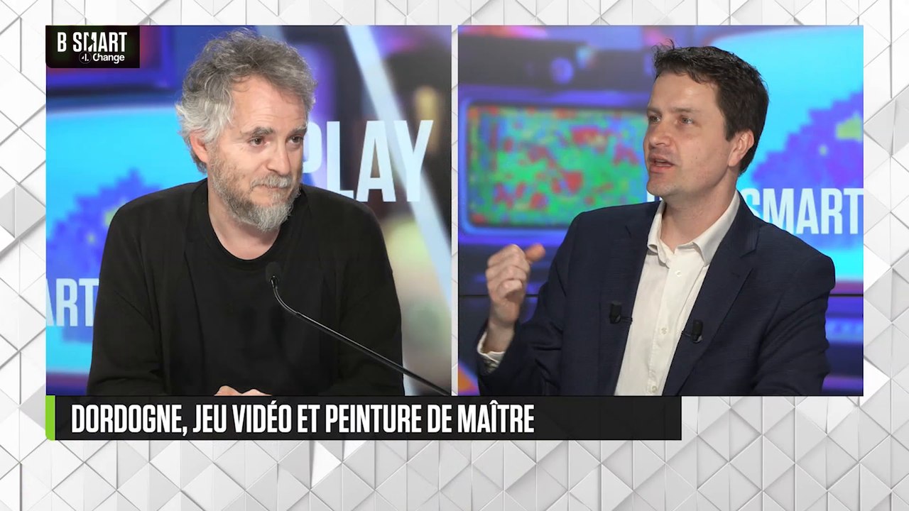 PLAY SMART - Dordogne, jeu vidéo et peinture de maître signé Cédric Babouche