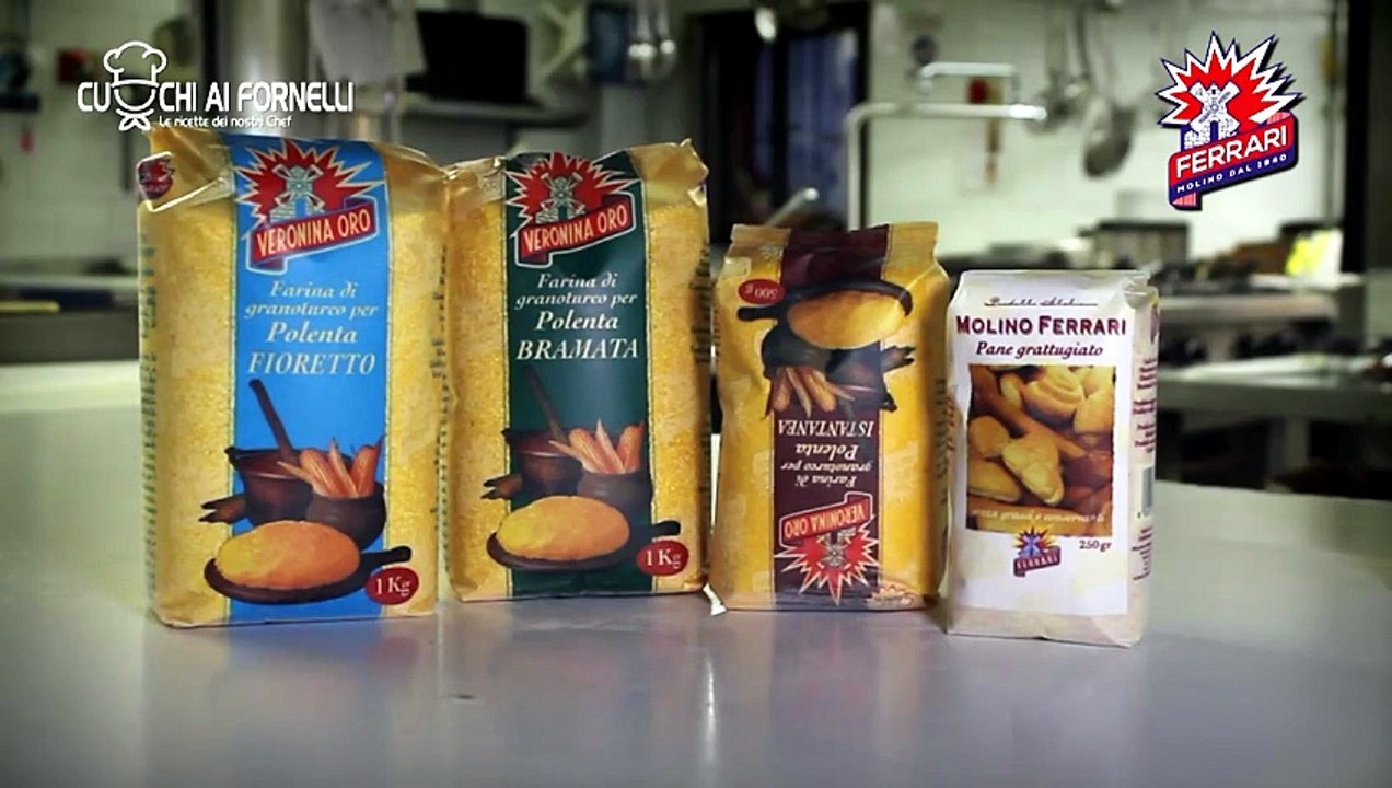 BACCALA' MANTECATO ALLE ERBE AROMATICHE POLENTA FRITTA E ALICI RIZZOLI | CUOCHI21_083