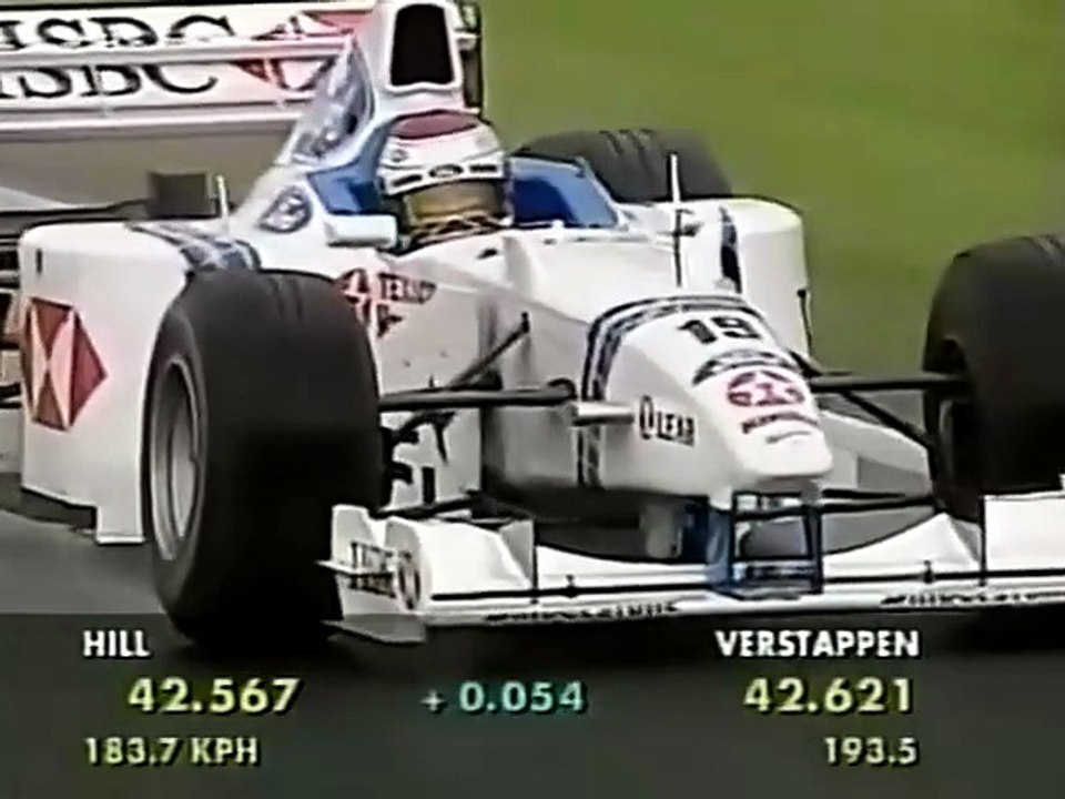 F1 – Jos Verstappen (Stewart Ford V10) lap in qualifying – Austria 1998
