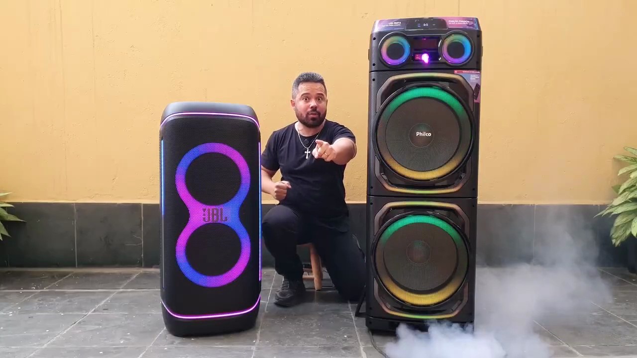 Coloquei a JBL 720 ao lado da Philco PCX 39000 e Me Surpreendi!