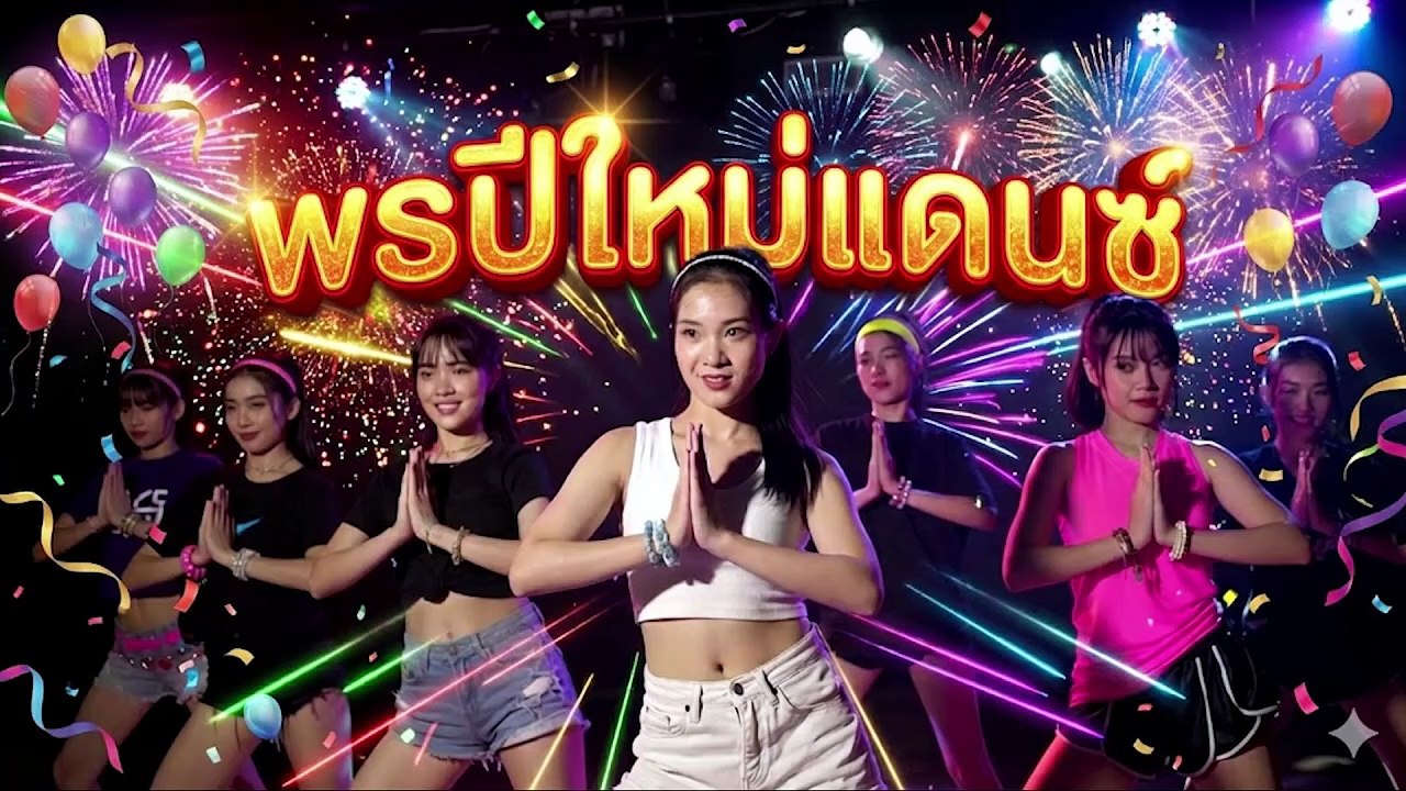พรปีใหม่แดนซ์ - Happy New Year - Thai  EDM | SJark Cube Music