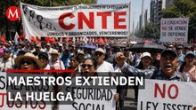 CNTE redobla presión con nuevas marchas en la Ciudad de México