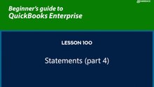 100 - Statement part 4- Aging and balance forward