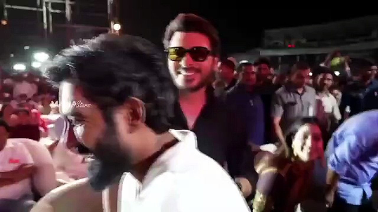 Director Buchi Babu Sana Entry @ #Peddi Pre Release Event