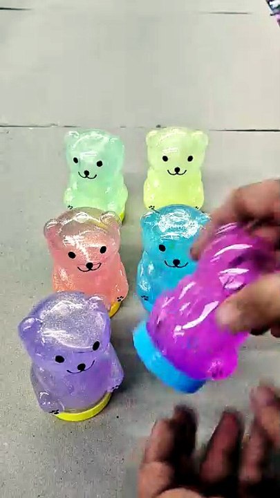 Gummy Bear Squishy Stress Balls Unboxing & Review | Satisfying Stress Relief Toy for Kids & Adults