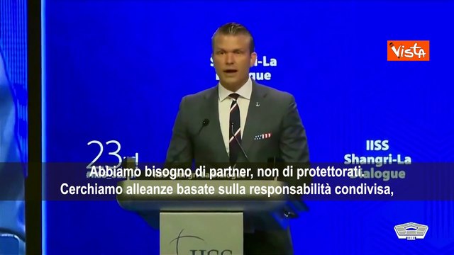 Segretario alla Difesa Usa Hegseth: Basta pagare la difesa ai Paesi ricchi