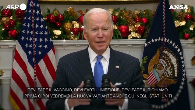 Covid, Biden: Con vaccini e mascherine non ci sara' bisogno di lockdown