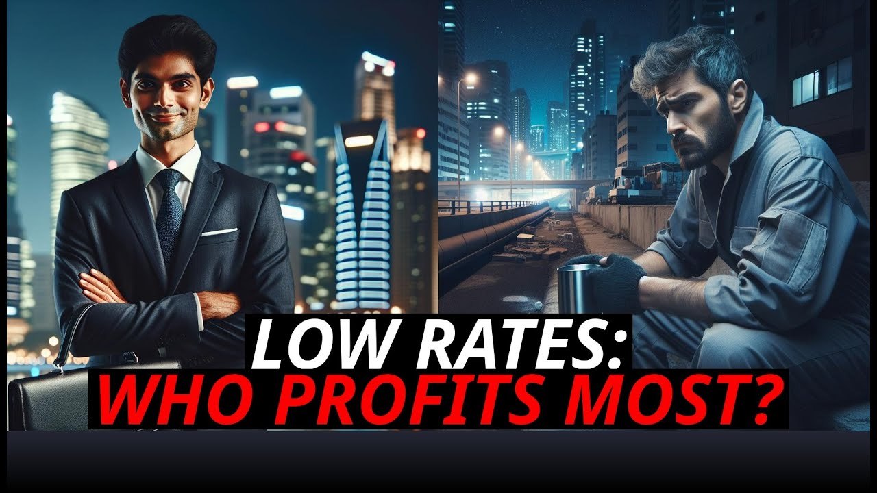 Who Really Benefits from Low-Interest Rates? Corporate Gains vs. Working-Class Struggles