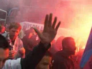 En route vers le SDF en compagnie de milliers de parisiens