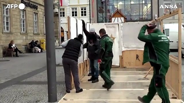 Disastro covid in Germania, la Baviera cancella i mercatini di Natale