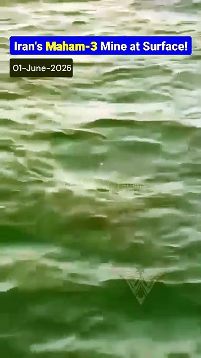 Iranian Maham-3 Mine in Hormuz Chokepoint