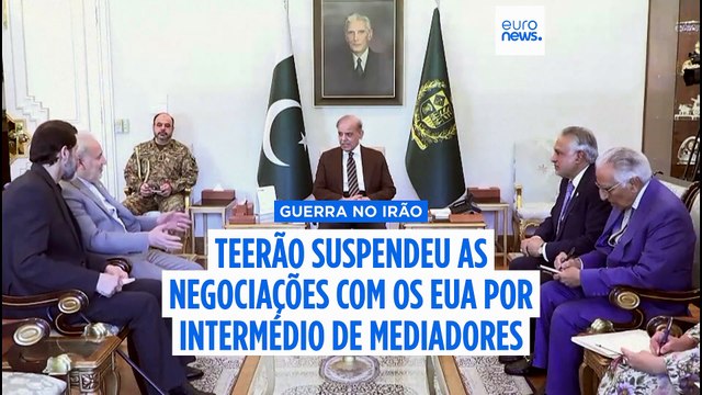 Irão suspende negociações com EUA via mediadores, dizem media iranianos