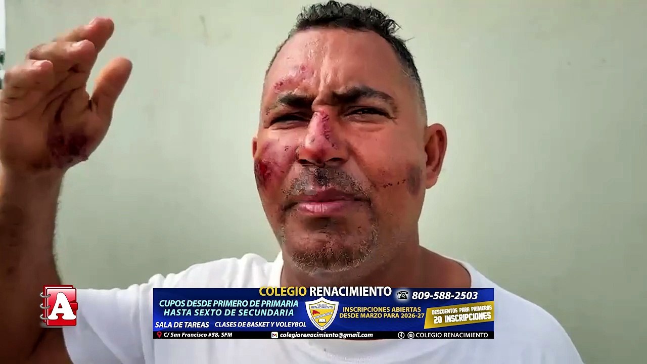 Conductor se da a la fuga tras atropellar motociclista en SFM