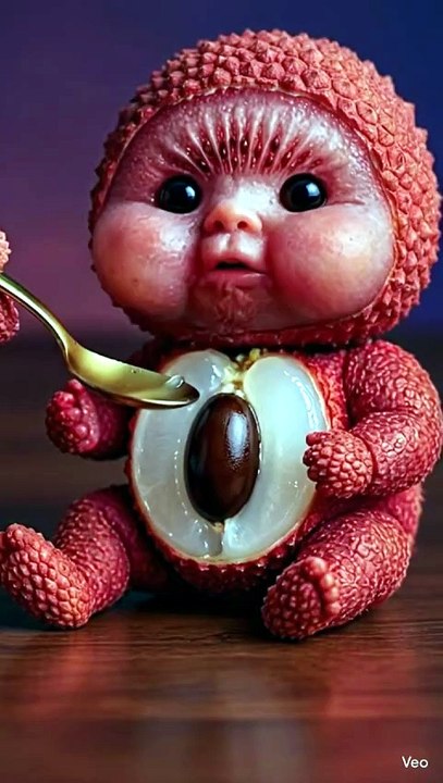 Baby peach asmr