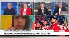 Resultados preliminares de la autopsia de Agostina