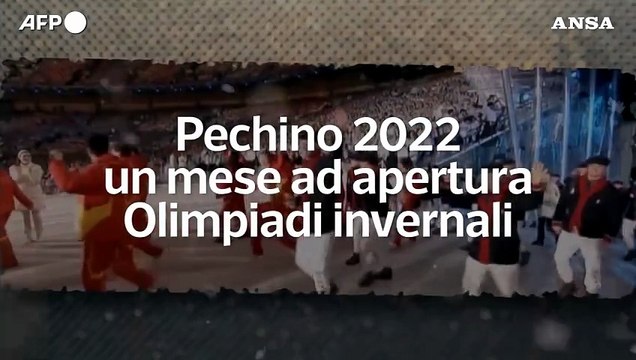 Pechino 2022, un mese ad apertura Olimpiadi invernali