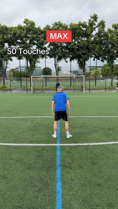 50 touches challenge 🤣⚽️