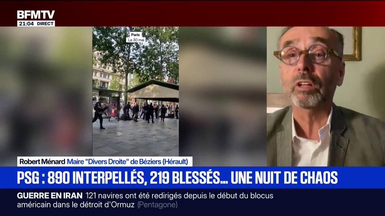 Violences après la victoire du PSG: “C’est un v...