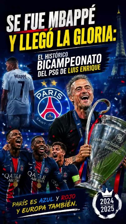 🚨 SE FUE MBAPPÉ Y LLEGÓ LA GLORIA 🚨