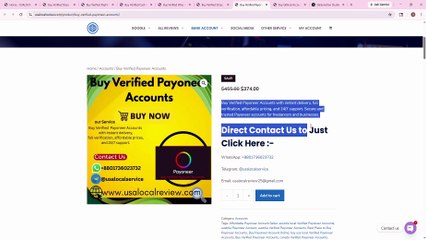 Best 27 Websites ToBuy Verified Payoneer Accounts Step-by-Step Guide Now