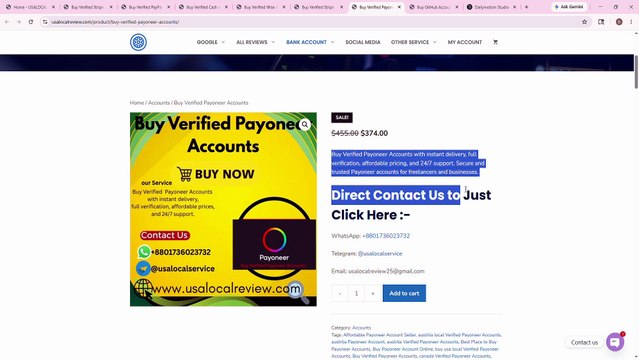 Best 27 Websites ToBuy Verified Payoneer Accounts Step-by-Step Guide Now