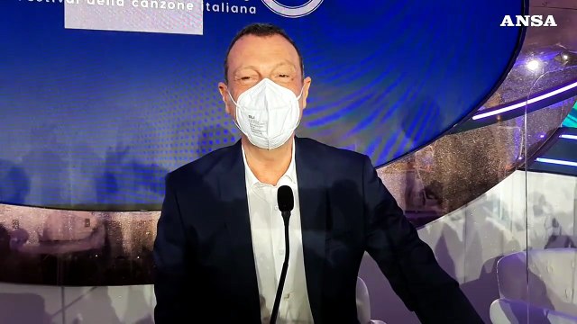 Sanremo 2022, Amadeus: Sono felice all'infinito