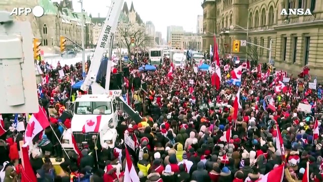 Canada, continua la protesta contro le restrizioni anti-Covid
