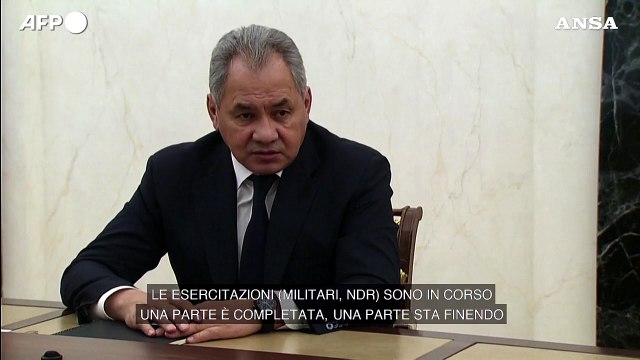 Ucraina, Russia: Esercitazioni militari stanno finendo