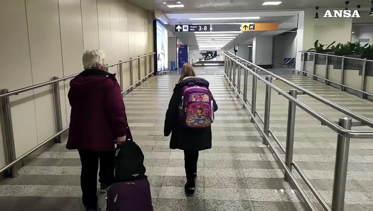 Ucraina, nonna e nipote in fuga: la salvezza a Roma
