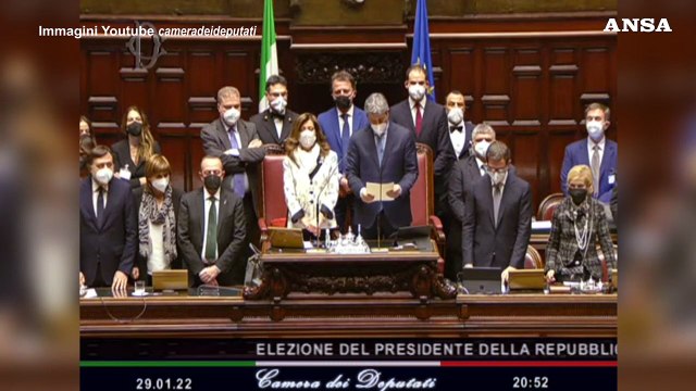 Quirinale, Fico proclama Sergio Mattarella presidente della Repubblica