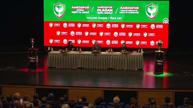 Amed Sportif Faaliyetler'de Nahit Eren yeniden başkanlığa seçildi | Ajansspor | AA