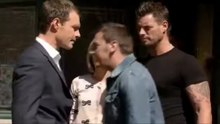 Corrie Peter Barlow Punches Nick Tilsley 16th August 2010 Ep 1 & 2