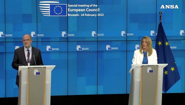Ucraina, Metsola: L'Unione europea continuera' ad agire all'unisono