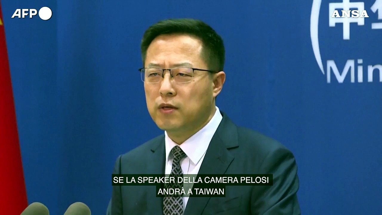 La Cina avverte gli Stati Uniti: "Se Pelosi visitera' Taiwan le conseguenze saranno serie"