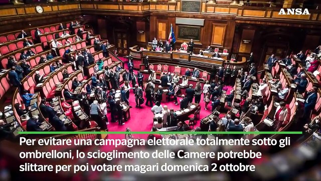 Dalle eventuali dimissioni alle nuove Camere, ecco il timing