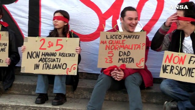 Maturita', studenti in presidio al ministero dell'Istruzione: Gli immaturi siete voi