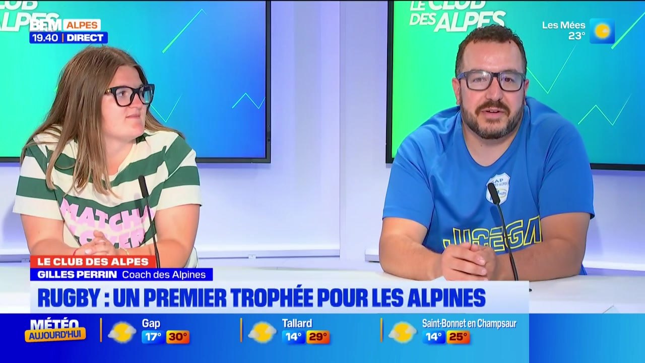 Le Club des Alpes du Sud du lundi 1er juin - Rugby : un premier trophée pour les Alpines