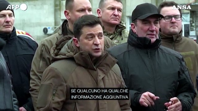 Ucraina, Zelensky: Ora il piu' grande nemico del popolo e' il panico
