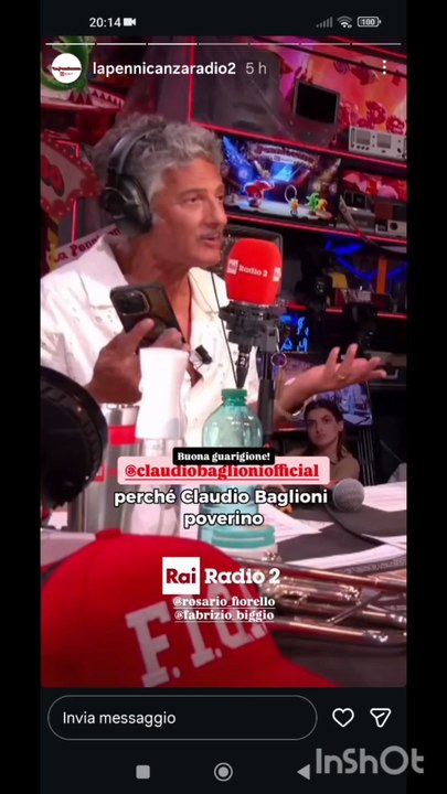 La pennicanza con Fiorello e biggio