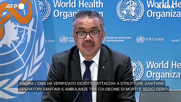 Ucraina: Oms: Finora 18 attacchi a ospedali, personale sanitario e ambulanze