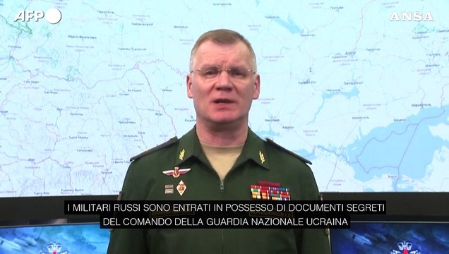Ucraina, Mosca: Trovati documenti segreti di un'operazione pianificata da Kiev nel Donbass